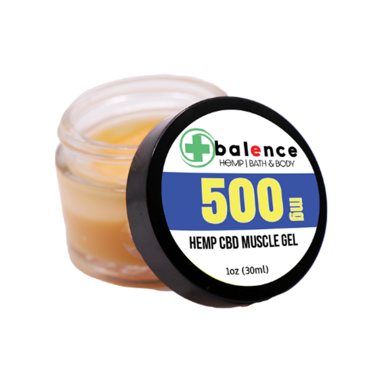 1oz 500mg Muscle Gel Hemp CBD Specialty Creams & Gels