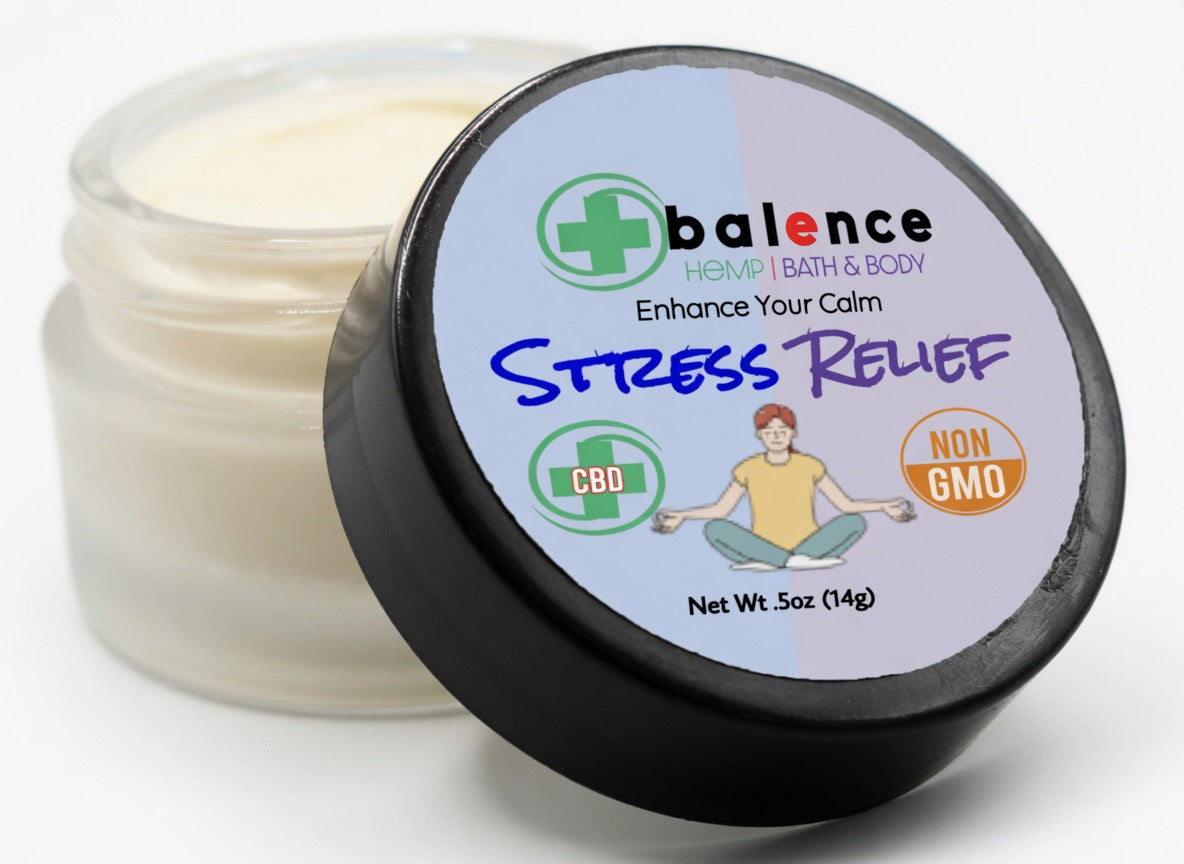 1/2oz 50mg Stress Releaf Cream Hemp CBD Specialty Creams & Gels