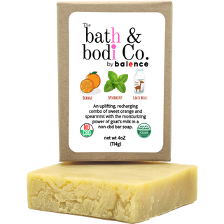 Orange Spearmint Goat's Milk - Non-CBD Bar Soap