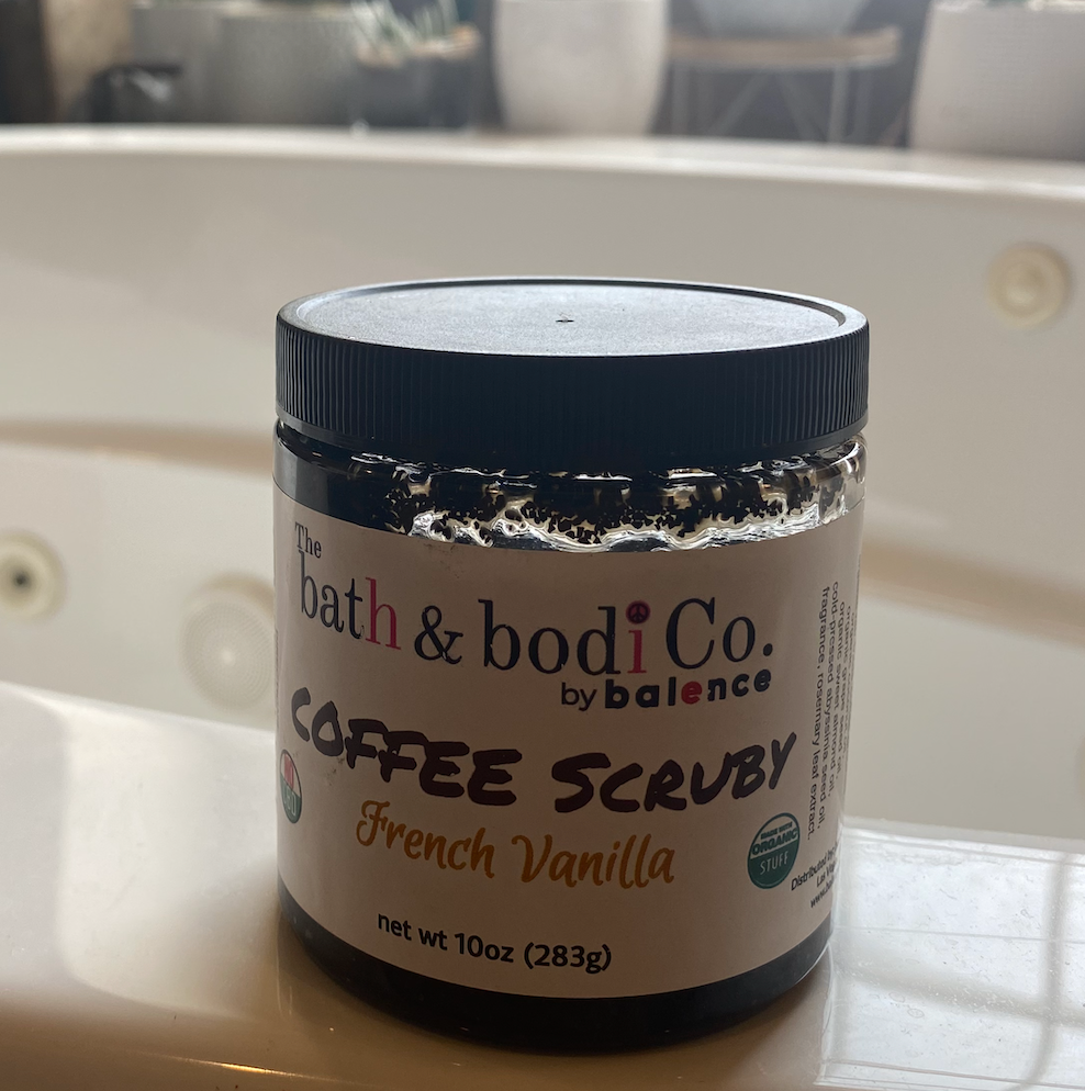 Coffee Scrub French Vanilla 10oz