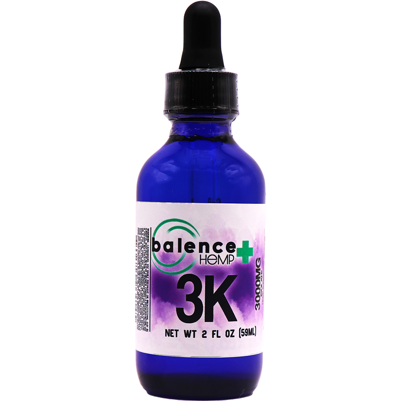 3000mg(3k) - 60ml (2oz) Isolate Hemp CBD Tincture Oils - Hemp Seed Oil