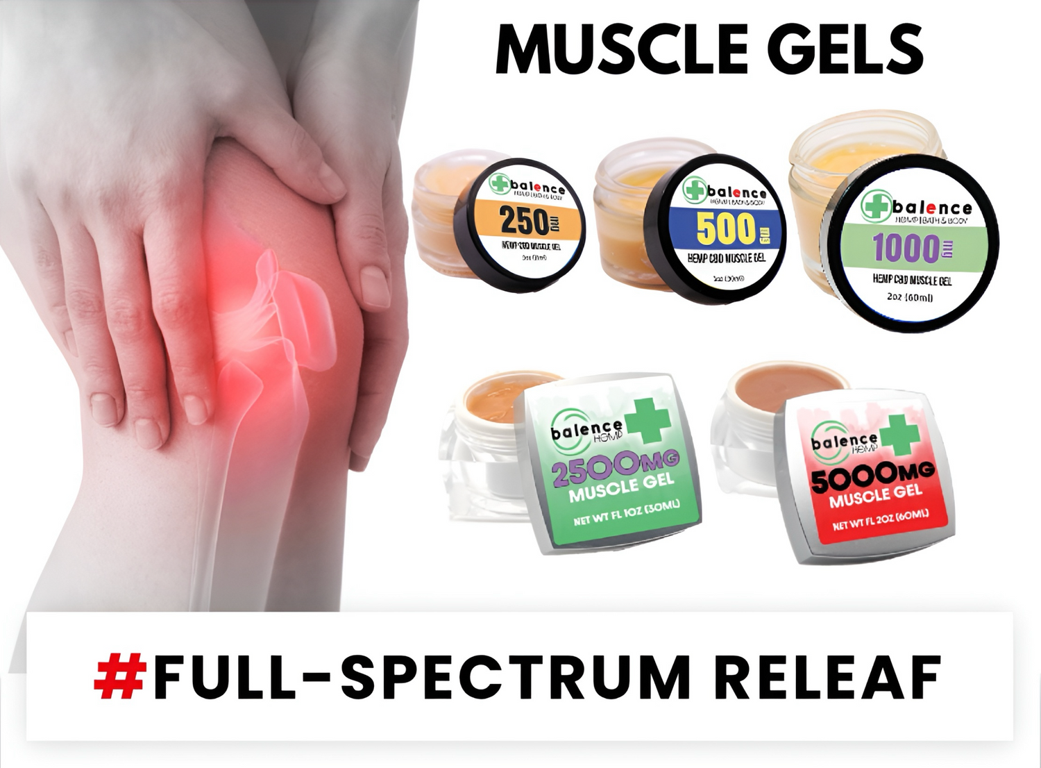 Hemp CBD Specialty Creams & Gels