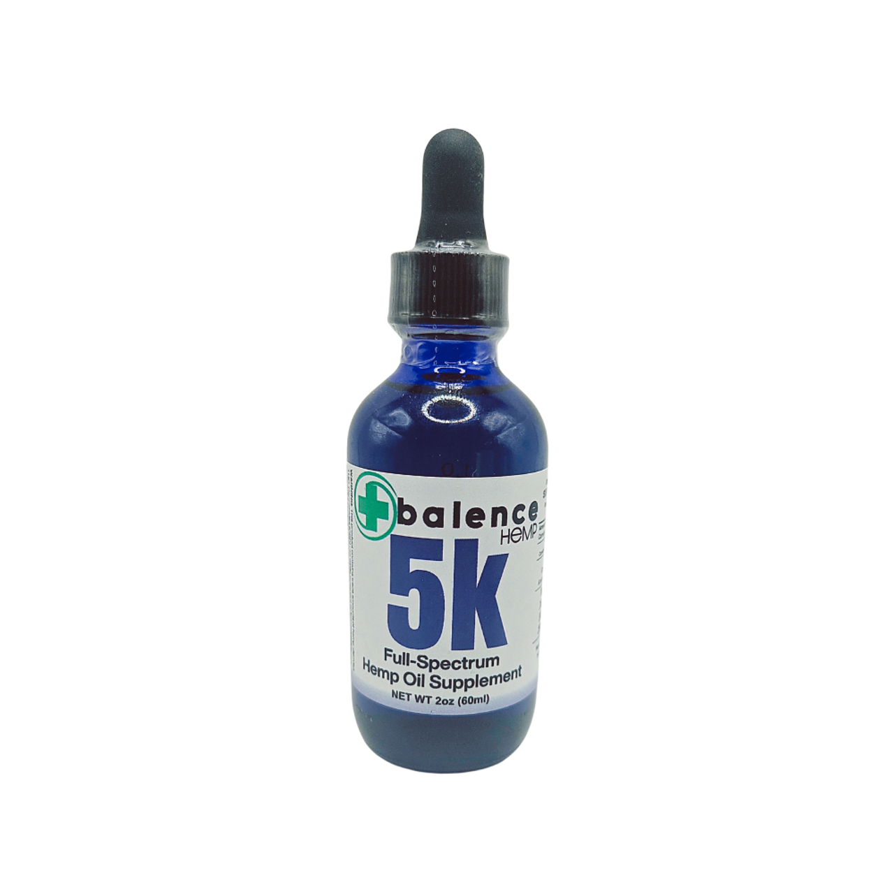 5000mg(5k) - 60ml (2oz) Full Spectrum Hemp CBD Tincture Oils - MCT