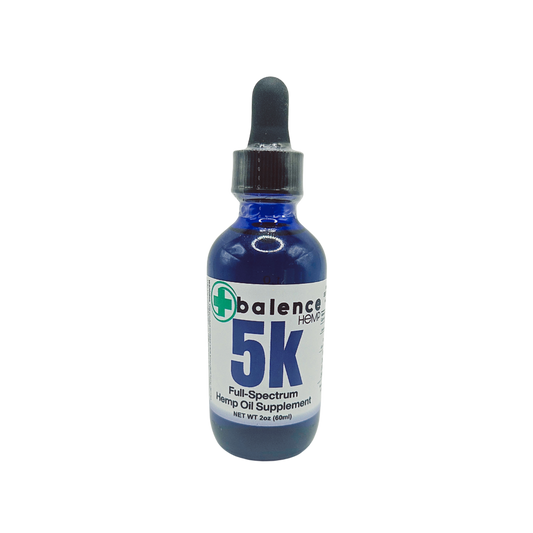 5000mg(5k) - 60ml (2oz) Full Spectrum Hemp CBD Tincture Oils - MCT
