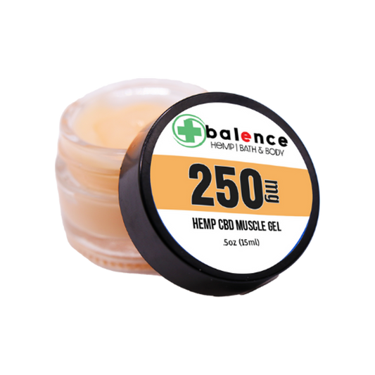 1/2oz 250mg Muscle Gel Hemp CBD Specialty Creams & Gels
