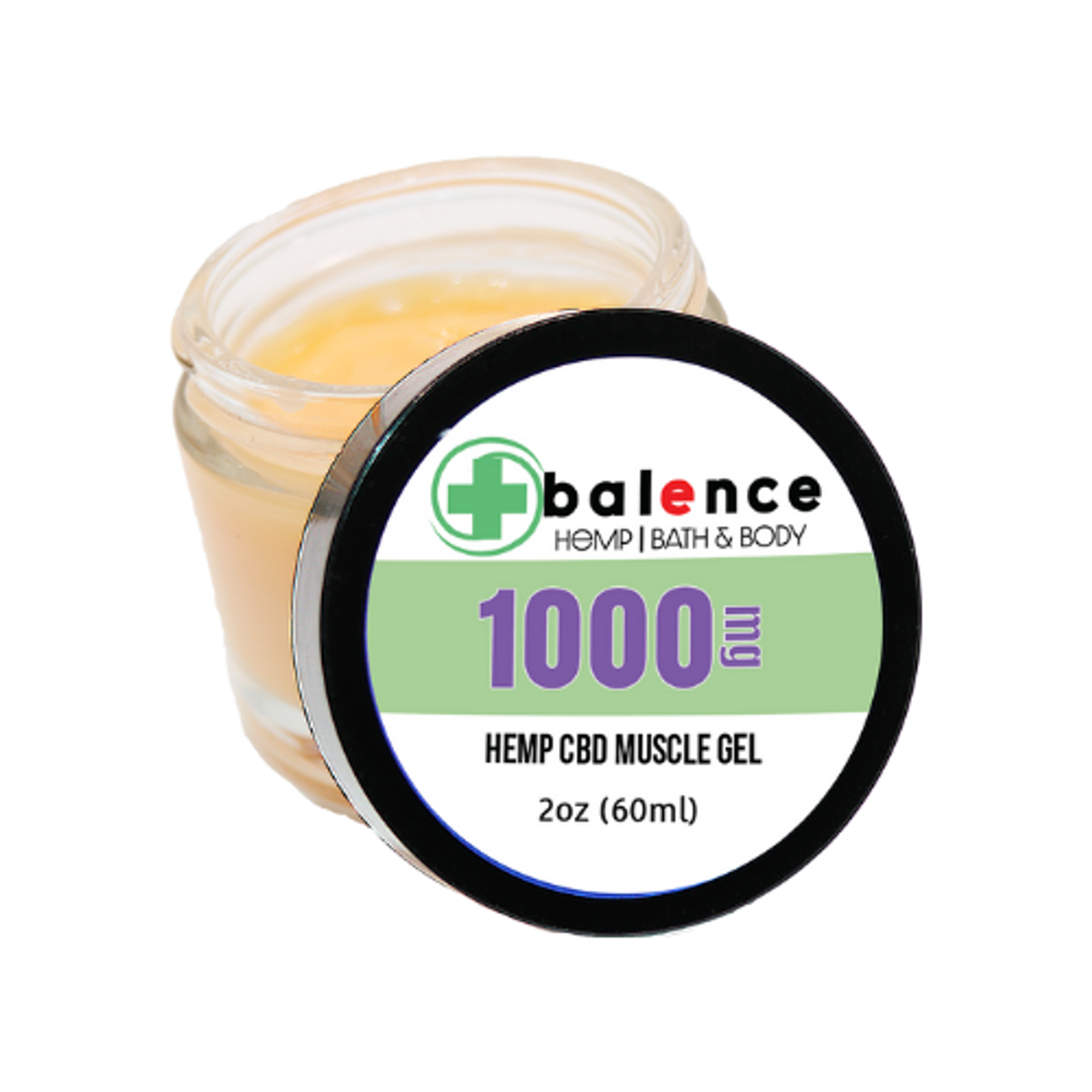2oz 1000mg Muscle Gel Hemp CBD Specialty Creams & Gels