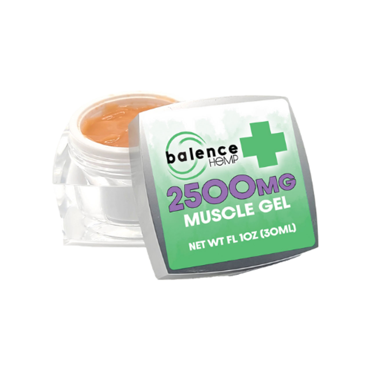 1oz 2500mg Muscle Gel Hemp CBD Specialty Creams & Gels
