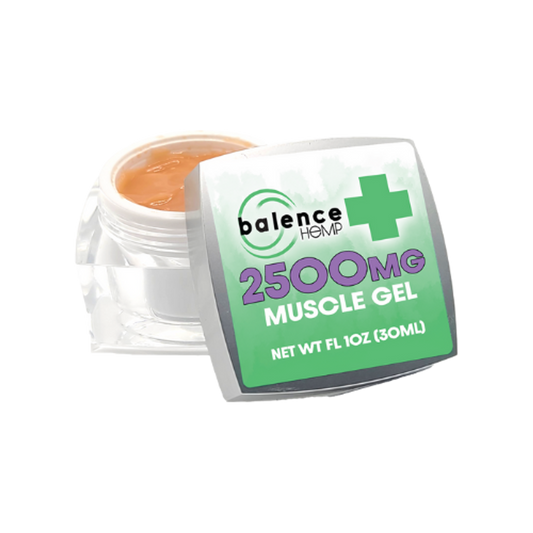 1oz 2500mg Muscle Gel Hemp CBD Specialty Creams & Gels