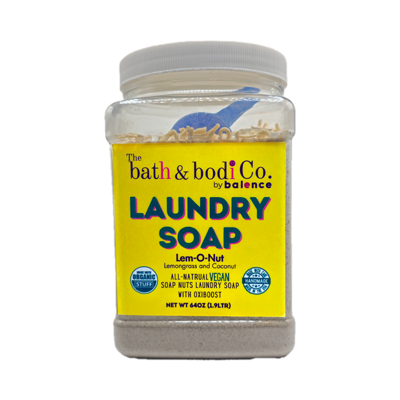Lemongrass & Coconut (LEMON-O-NUT) Laundry All Natural Laundry Soap