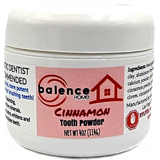 All-Natural Cinnamon Bentonite Clay Toothpowder - Non-CBD