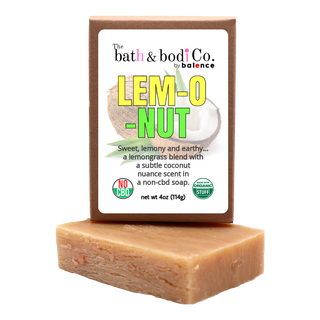 Lemongrass & Coconut - Non-CBD Bar Soap
