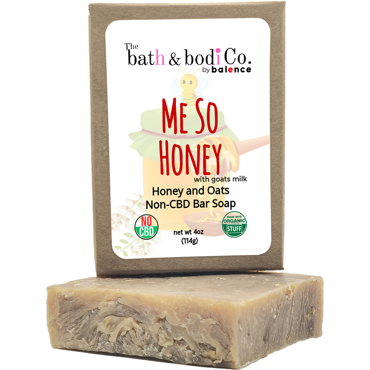 Me So Honey Goat's Milk - Non-CBD Bar Soap