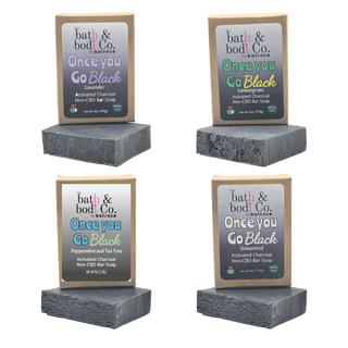 Unscented - OYGB - Activated Charcoal - Non-CBD Bar Soaps