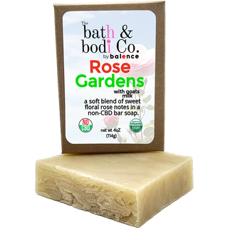 Rose Garden Goat's Milk - Non-CBD Bar Soap