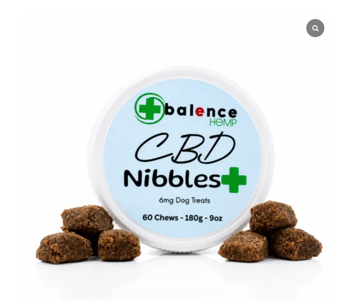 Hemp CBD - 60 Count Calming Nibbles for dogs