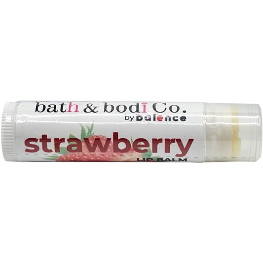 All Natural Strawberry Lip Balm - Non CBD