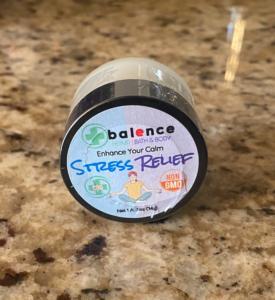 1/2oz 50mg Stress Releaf Cream Hemp CBD Specialty Creams & Gels