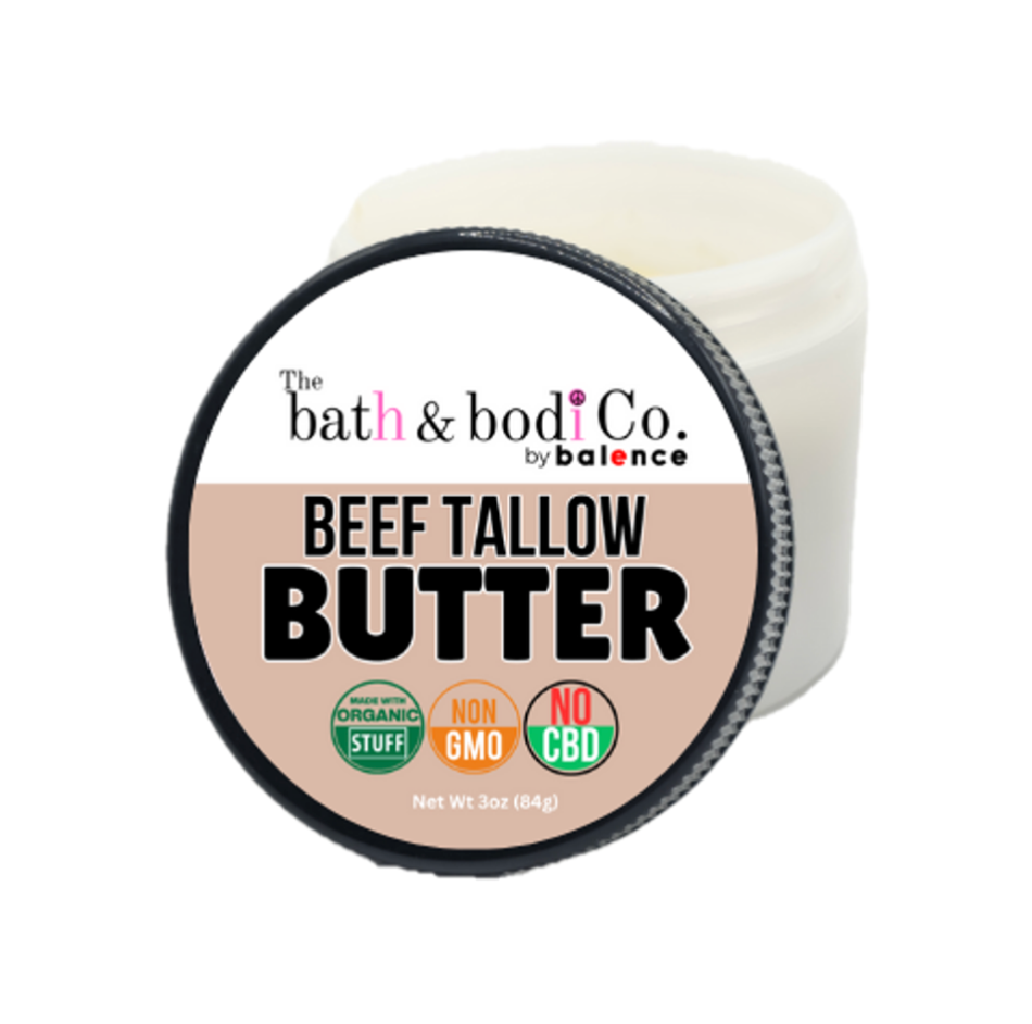 Beef Tallow Butter skin cream 3oz