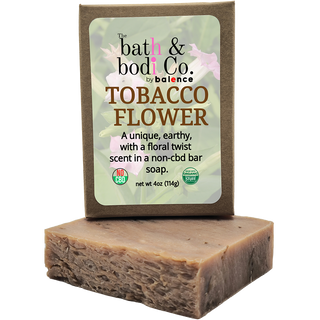 Tobacco Flower - Non-CBD Bar Soap