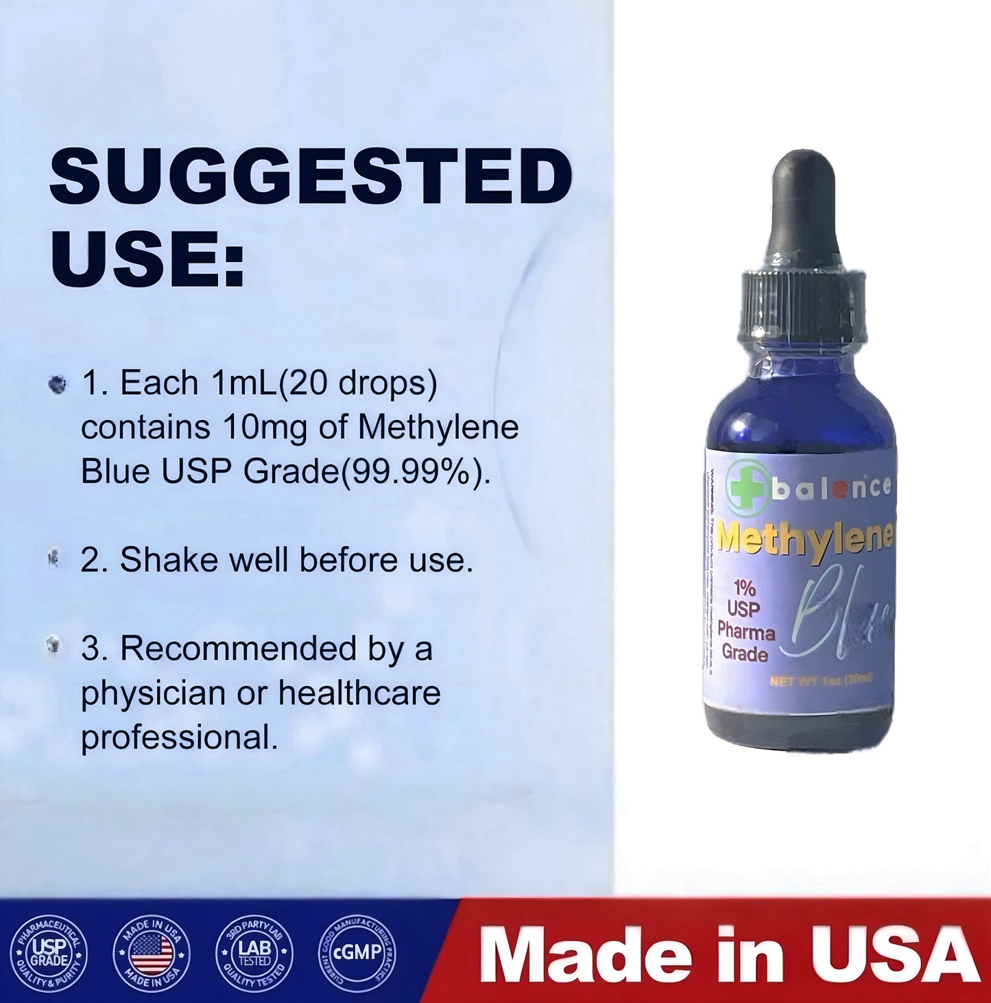 Methylene Blue 1 oz