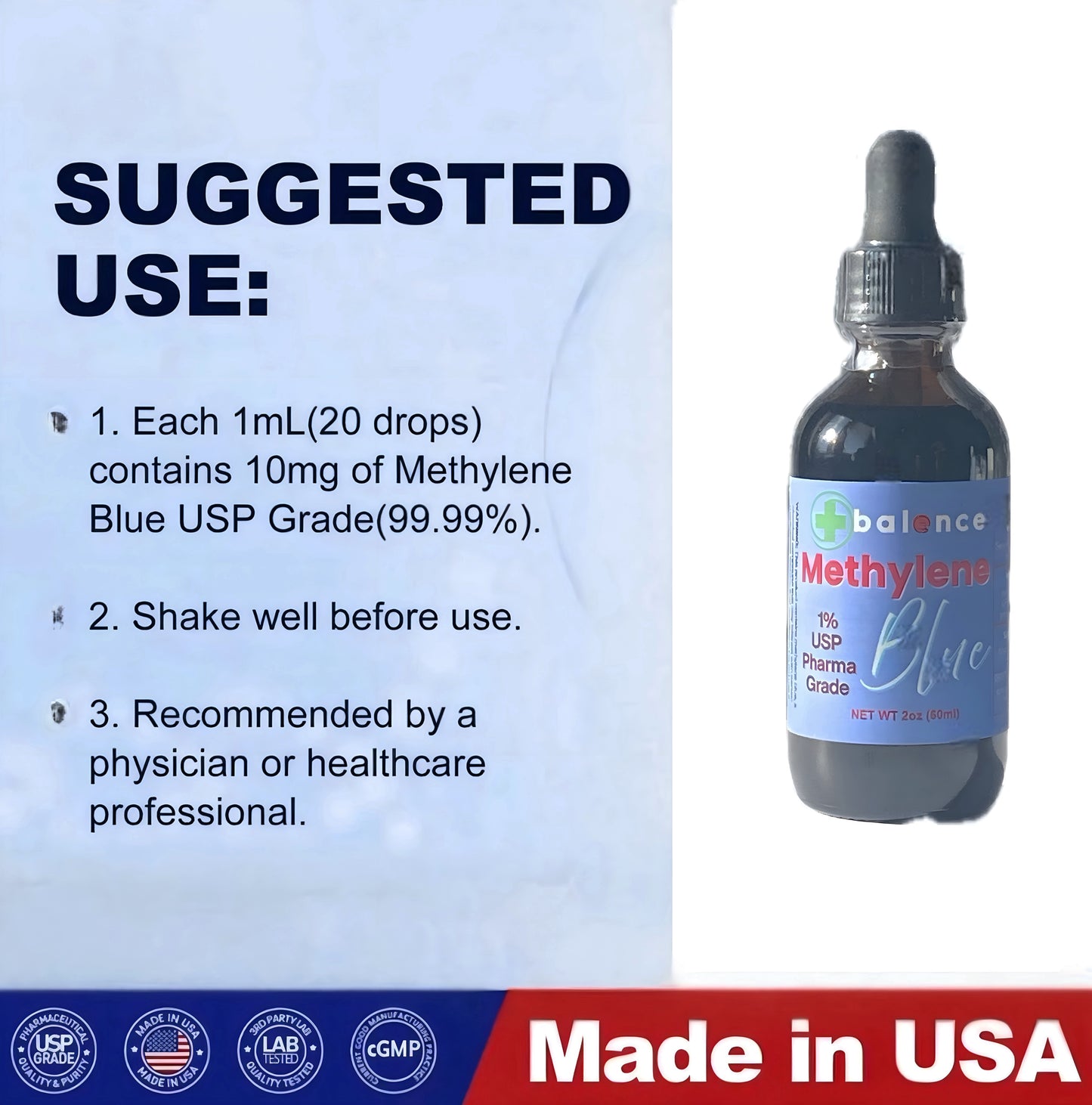 Methylene Blue 2 oz